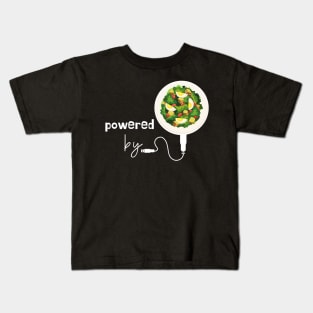 Powered by Cesar Salad Kids T-Shirt